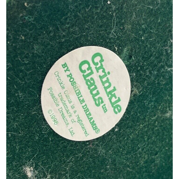 Crinkle Claus Roof Top Santa Christmas Figurine Possible Dreams 1995 5.5” S3 - Picture 5 of 6